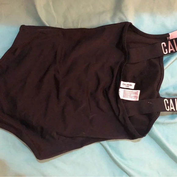 Girls Calvin Klein size 10 one piece swimmers - Picture 3 of 3